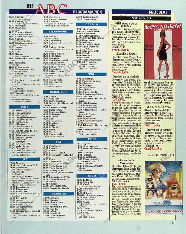 BLANCO Y NEGRO MADRID 14-11-1993 página 141