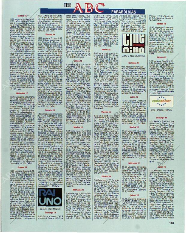 BLANCO Y NEGRO MADRID 14-11-1993 página 143