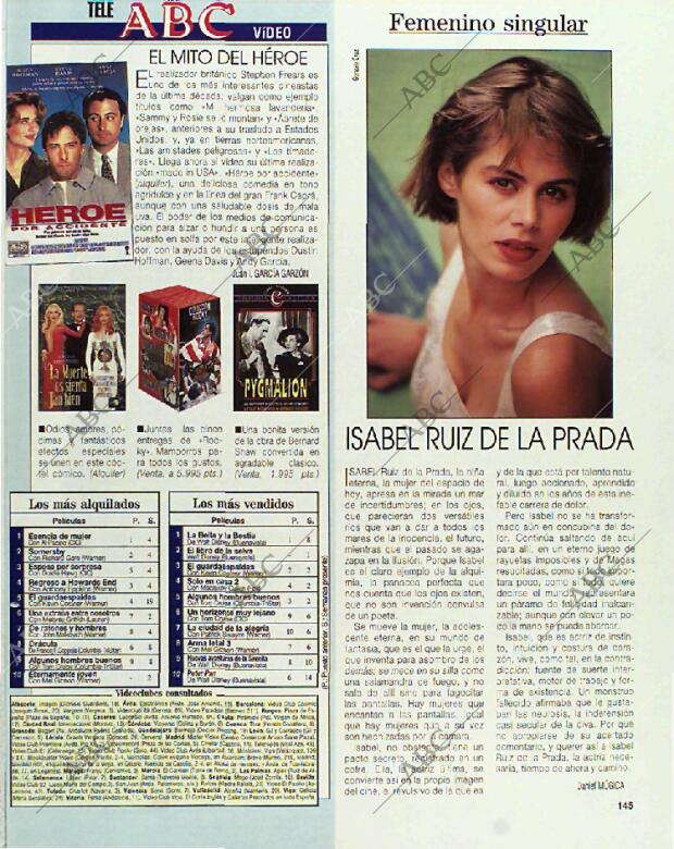 BLANCO Y NEGRO MADRID 14-11-1993 página 145