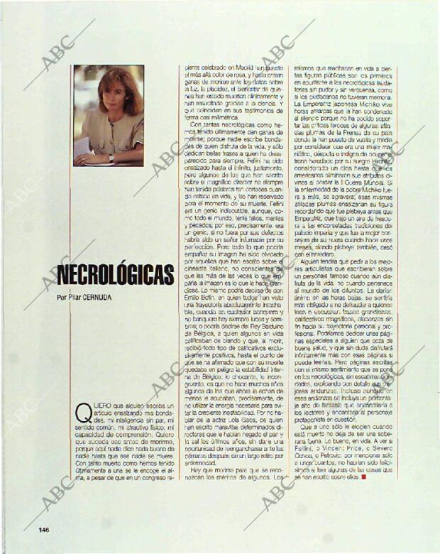 BLANCO Y NEGRO MADRID 14-11-1993 página 146