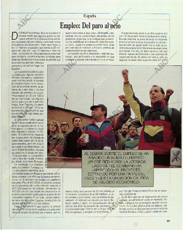 BLANCO Y NEGRO MADRID 14-11-1993 página 23