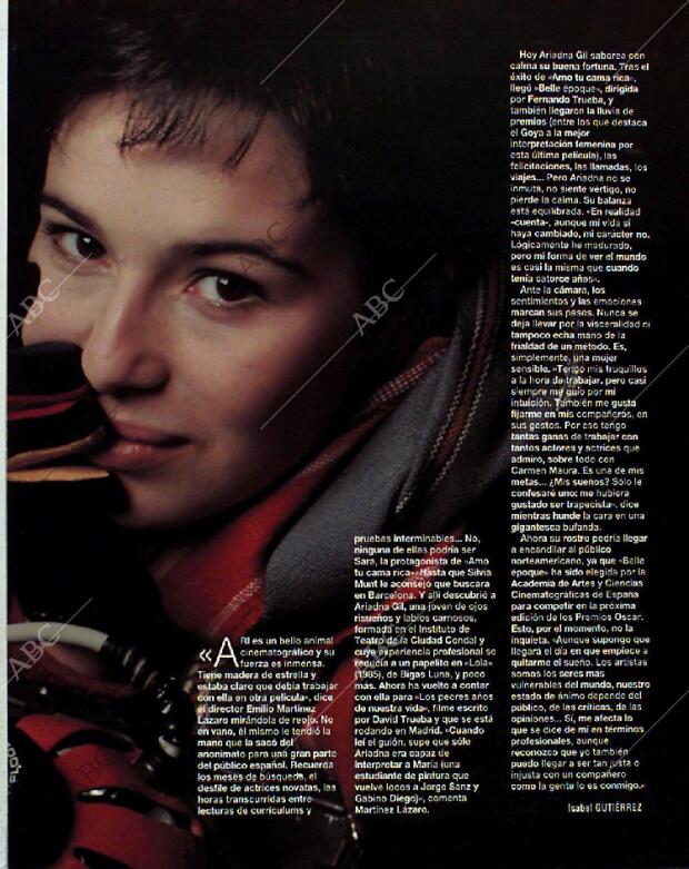 BLANCO Y NEGRO MADRID 14-11-1993 página 43