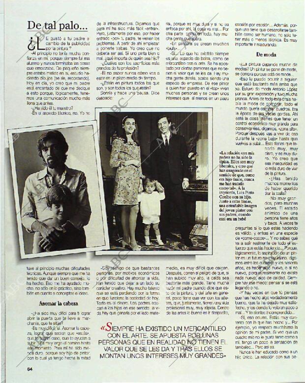 BLANCO Y NEGRO MADRID 14-11-1993 página 64