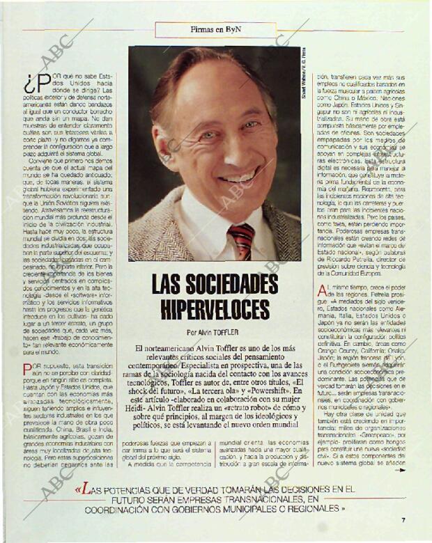 BLANCO Y NEGRO MADRID 14-11-1993 página 7