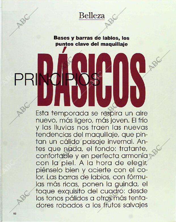 BLANCO Y NEGRO MADRID 14-11-1993 página 92