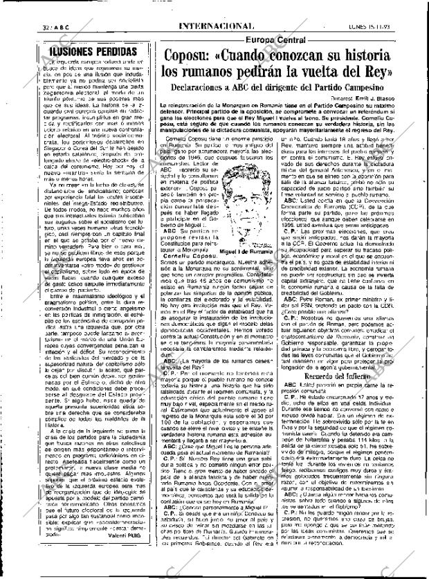 ABC MADRID 15-11-1993 página 32