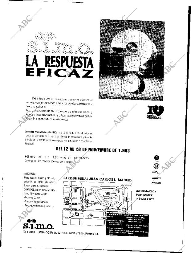 ABC MADRID 15-11-1993 página 4