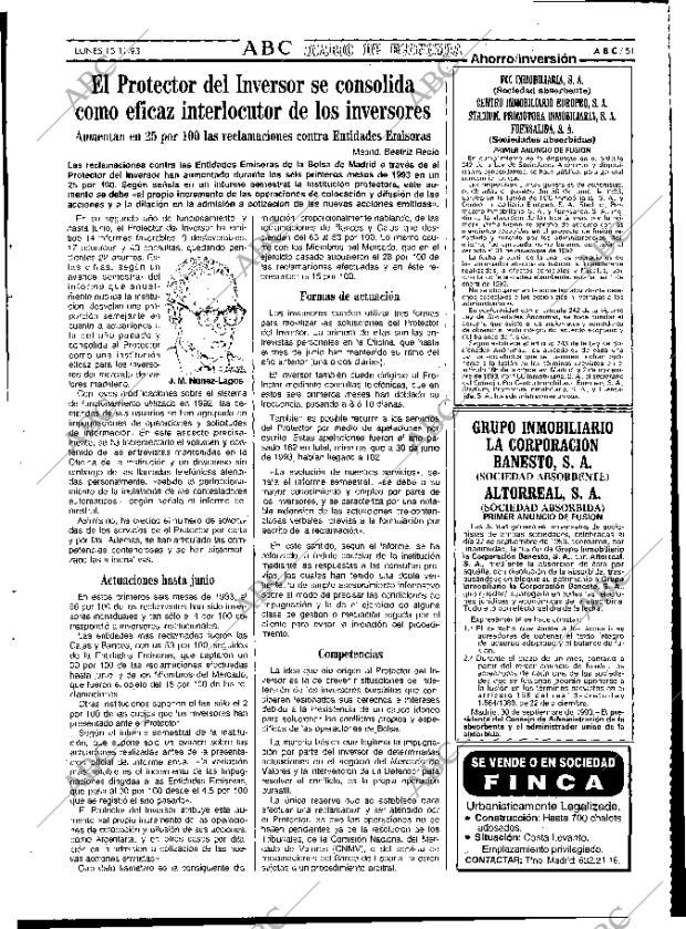 ABC MADRID 15-11-1993 página 51