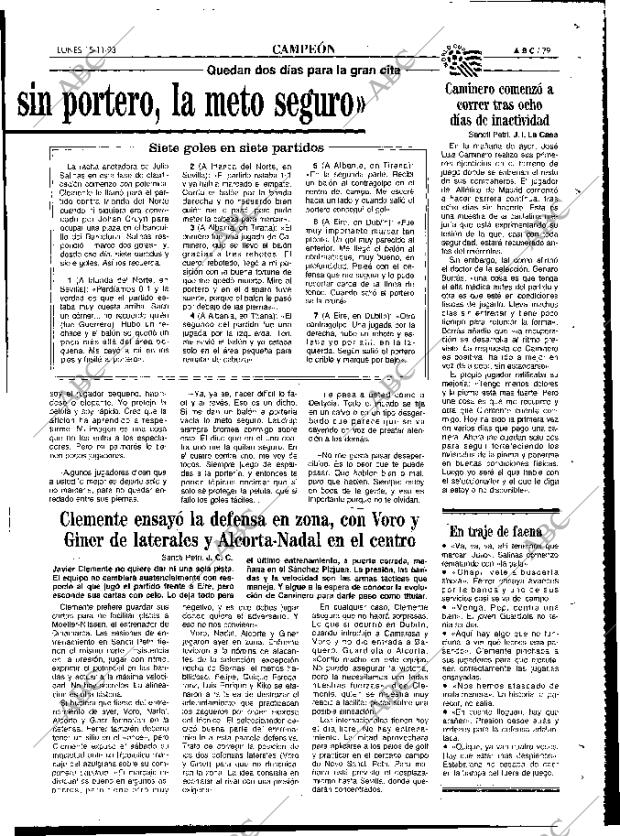 ABC MADRID 15-11-1993 página 79