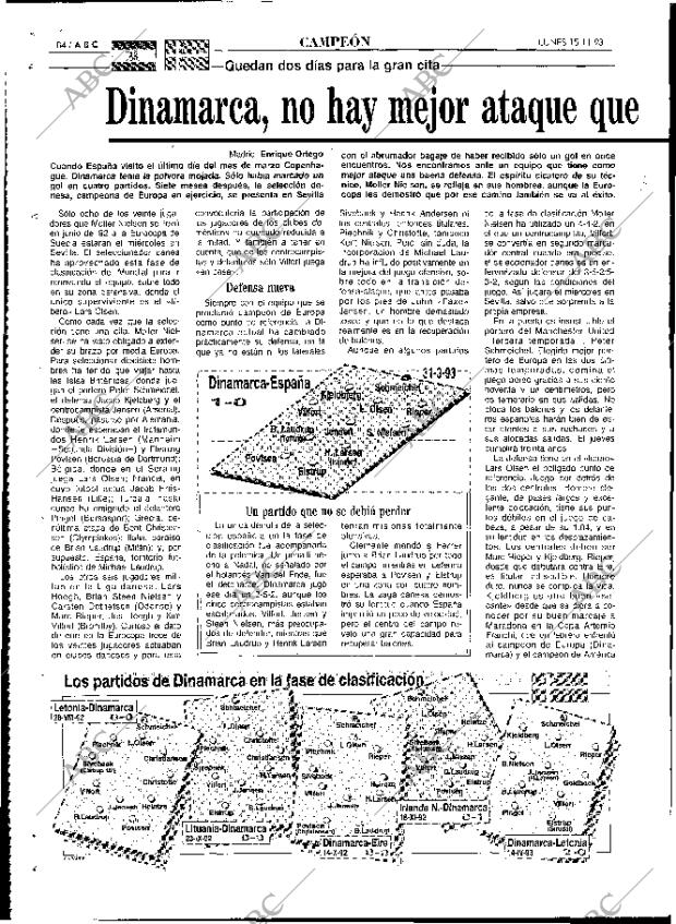 ABC MADRID 15-11-1993 página 84