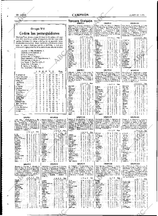 ABC MADRID 15-11-1993 página 88