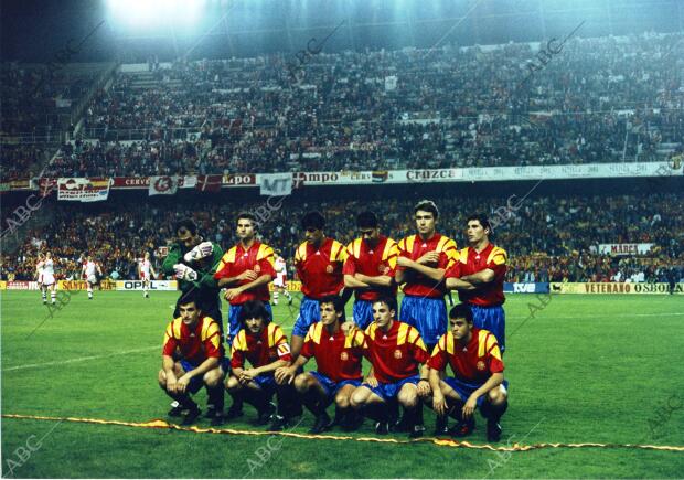 al mundial tras derrotar 1-0 a Dinamarca en el estadio Sánchez Pizjuan de...