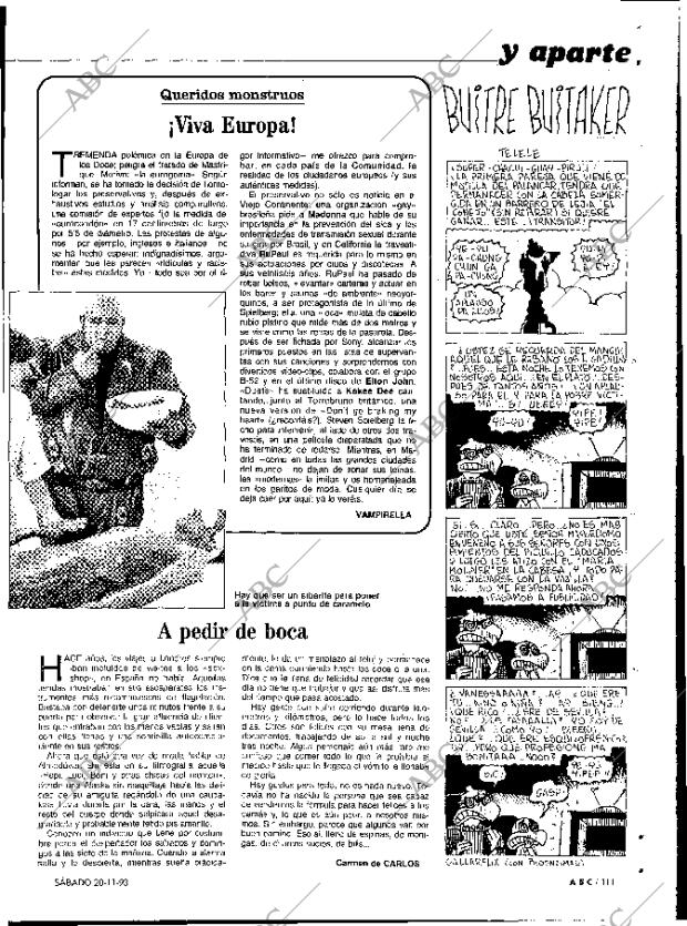 ABC MADRID 20-11-1993 página 111
