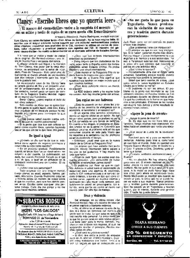 ABC MADRID 20-11-1993 página 50