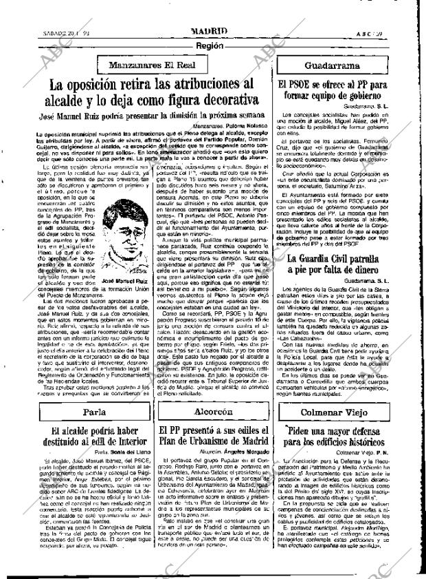 ABC MADRID 20-11-1993 página 59