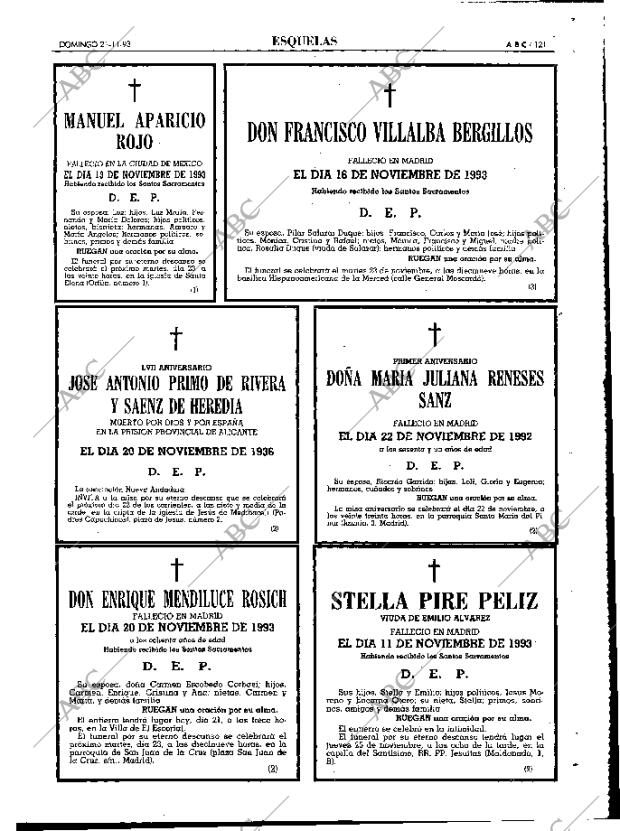 ABC MADRID 21-11-1993 página 121
