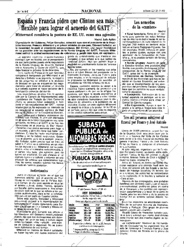 ABC MADRID 21-11-1993 página 36