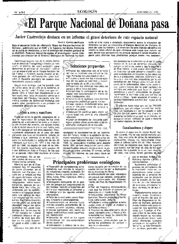 ABC MADRID 21-11-1993 página 94