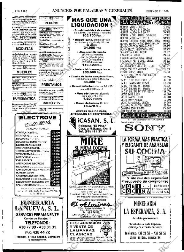 ABC SEVILLA 21-11-1993 página 116