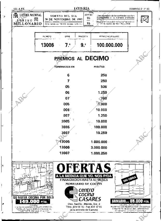 ABC SEVILLA 21-11-1993 página 122