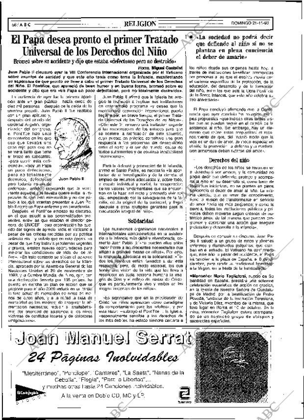 ABC SEVILLA 21-11-1993 página 56