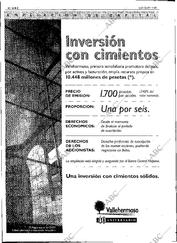 ABC SEVILLA 22-11-1993 página 40