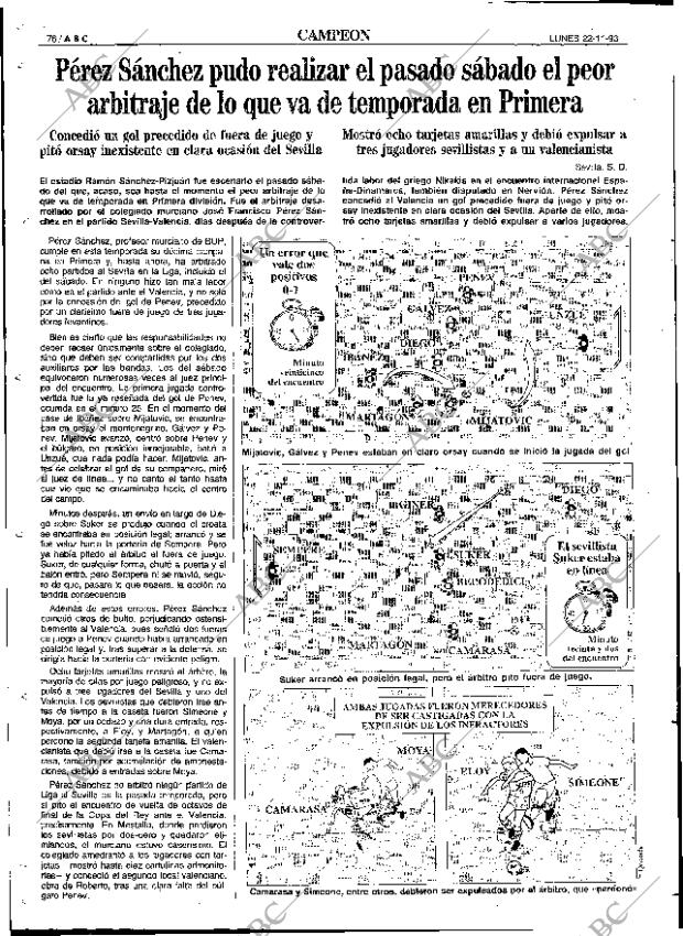 ABC SEVILLA 22-11-1993 página 76