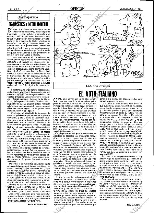 ABC SEVILLA 24-11-1993 página 18