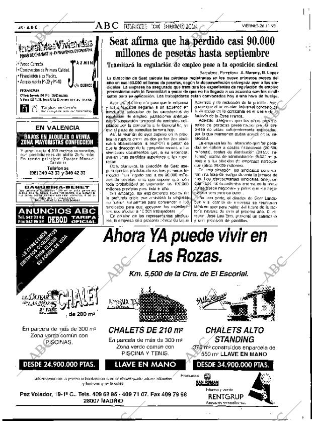 ABC MADRID 26-11-1993 página 48