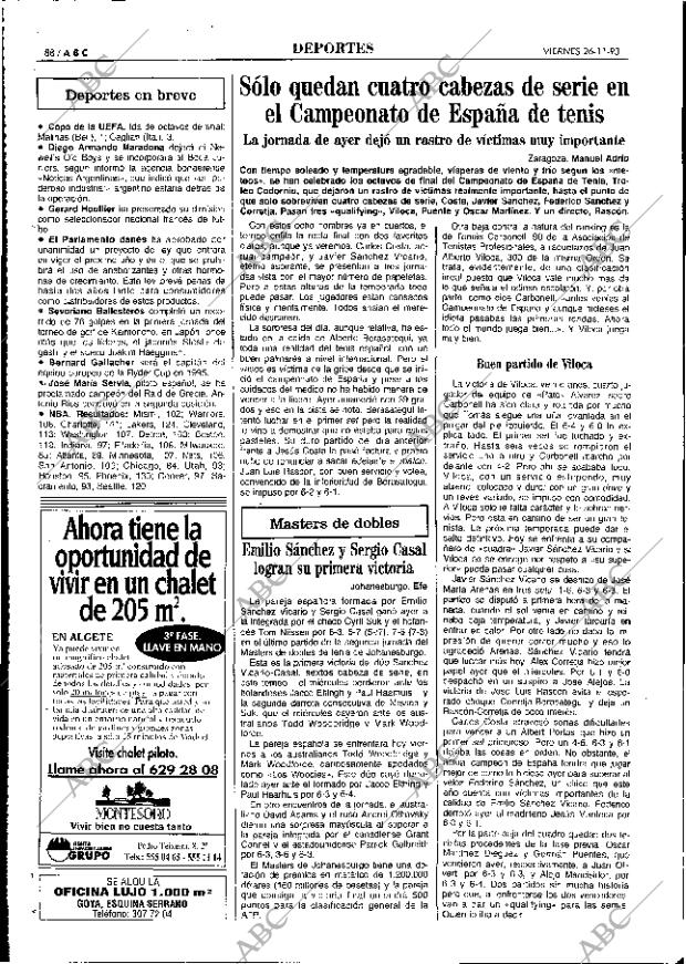 ABC MADRID 26-11-1993 página 88