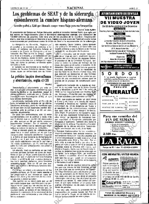 ABC SEVILLA 26-11-1993 página 31