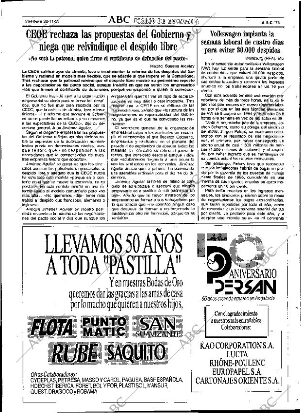 ABC SEVILLA 26-11-1993 página 73