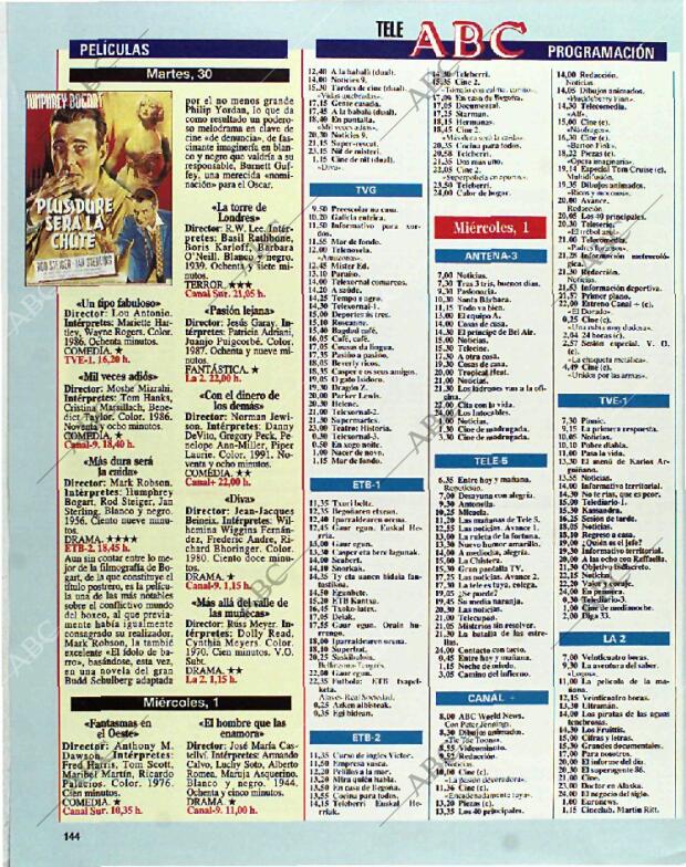 BLANCO Y NEGRO MADRID 28-11-1993 página 144