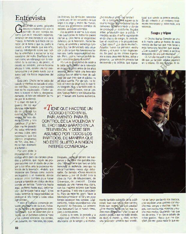 BLANCO Y NEGRO MADRID 28-11-1993 página 52