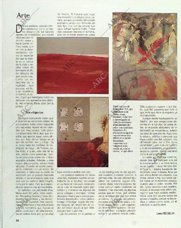 BLANCO Y NEGRO MADRID 28-11-1993 página 58