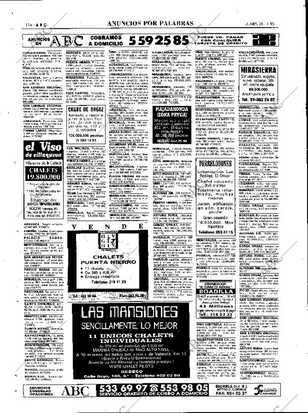 ABC MADRID 29-11-1993 página 114