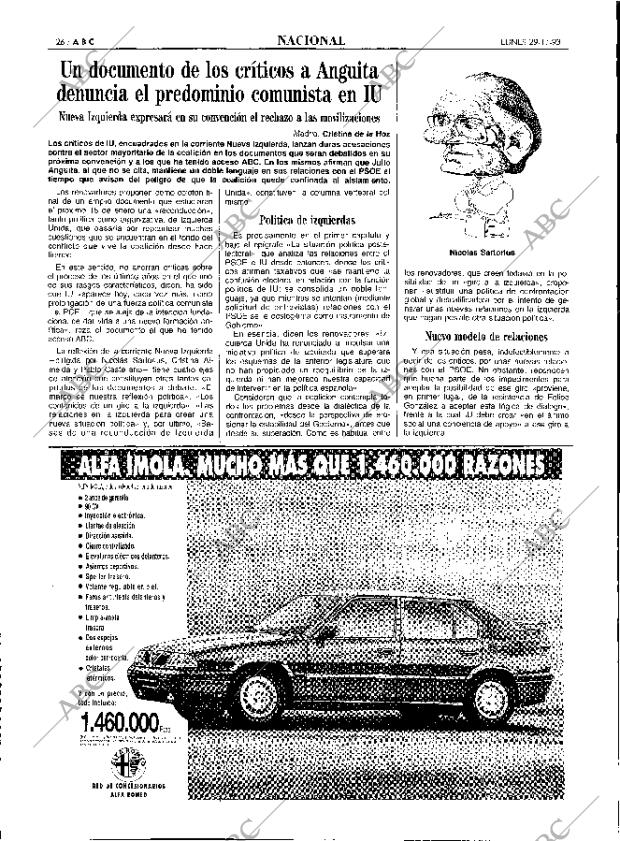 ABC MADRID 29-11-1993 página 26