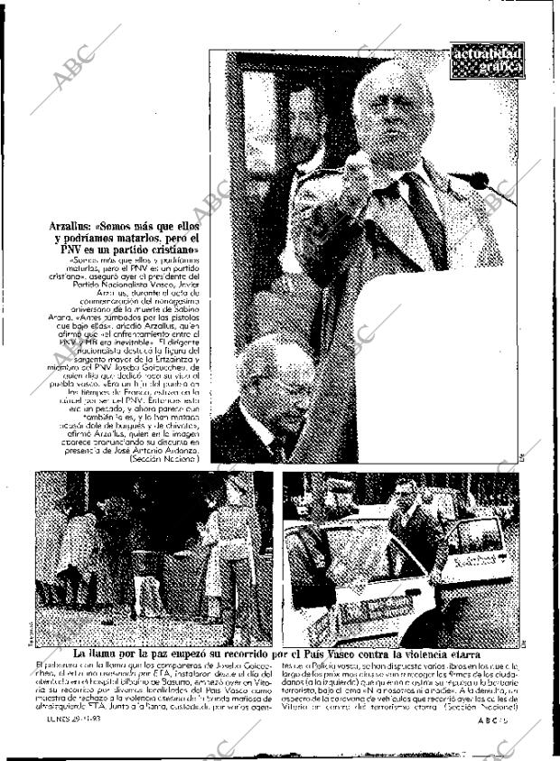 ABC MADRID 29-11-1993 página 5