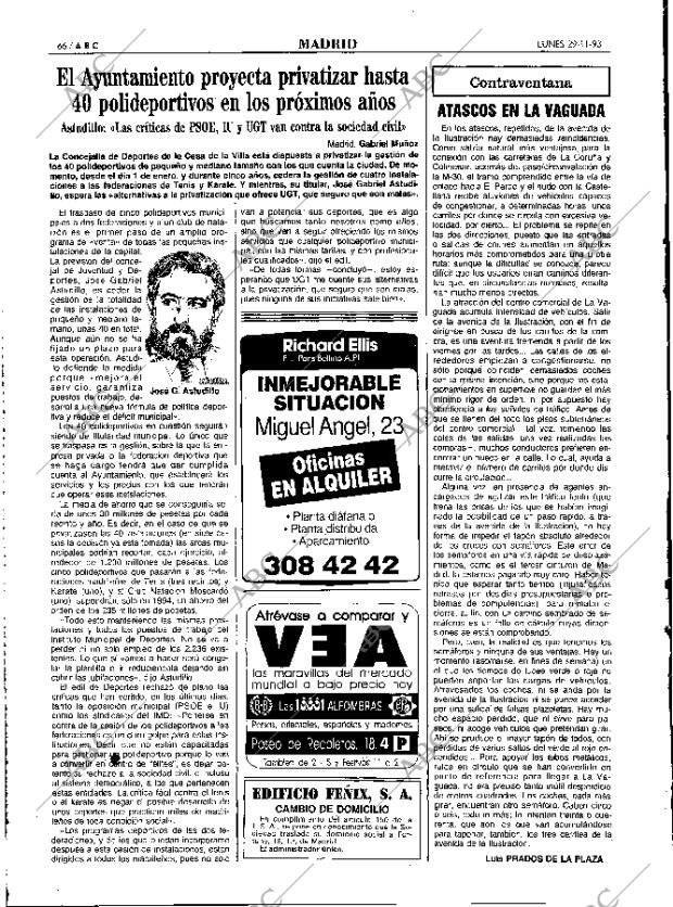 ABC MADRID 29-11-1993 página 66