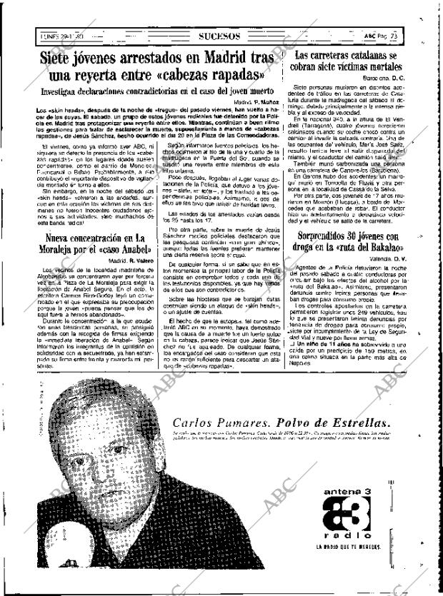 ABC MADRID 29-11-1993 página 73