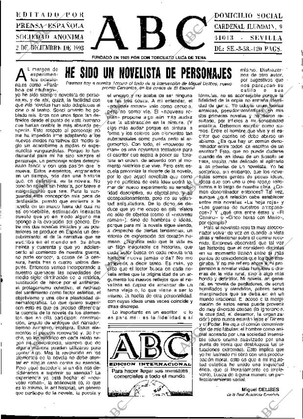 ABC SEVILLA 02-12-1993 página 3