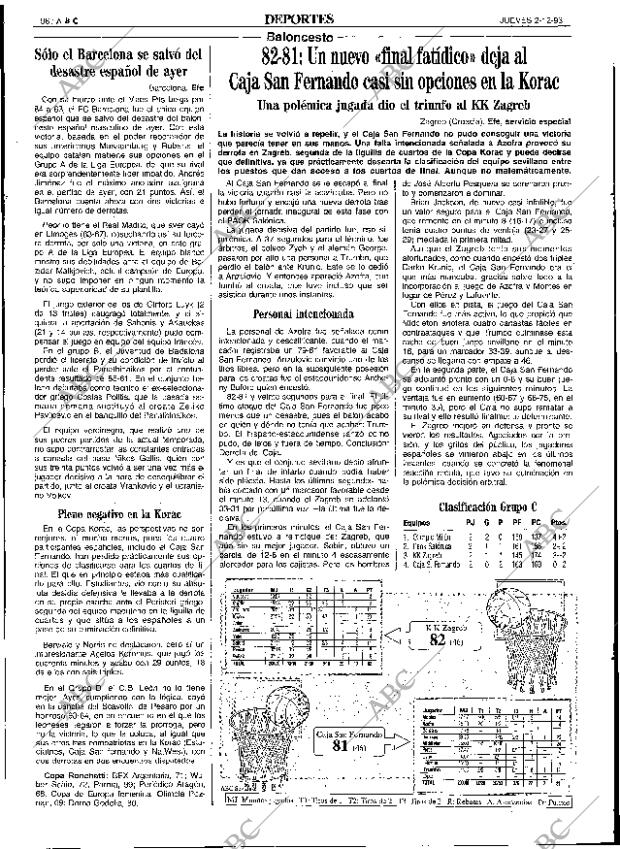 ABC SEVILLA 02-12-1993 página 96