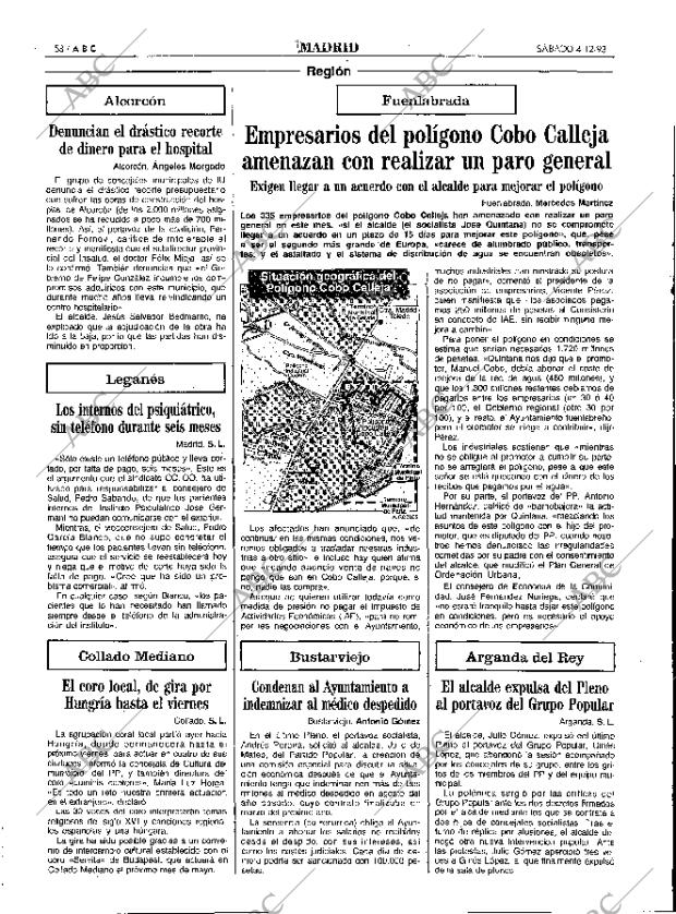 ABC MADRID 04-12-1993 página 58