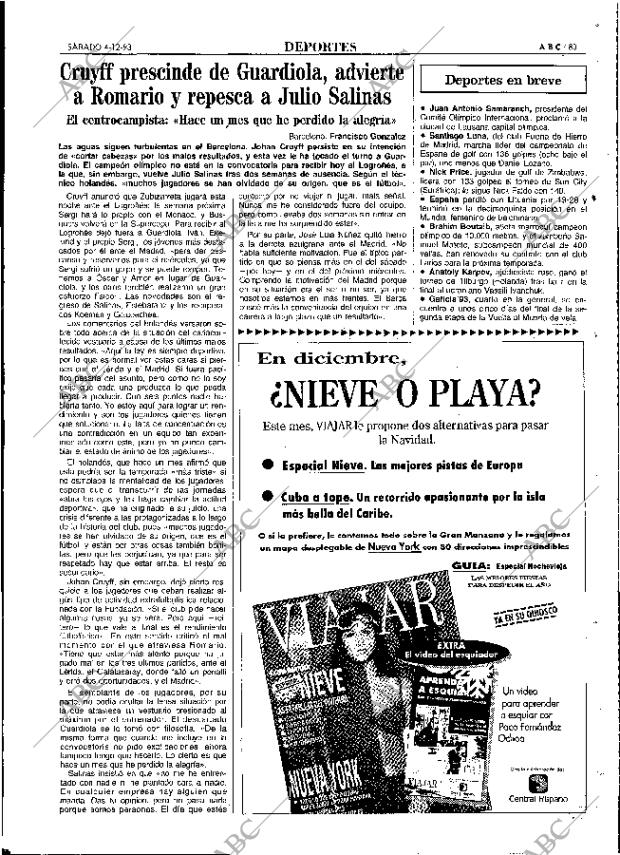 ABC MADRID 04-12-1993 página 83