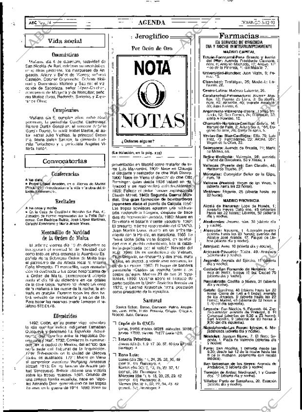 ABC MADRID 05-12-1993 página 74