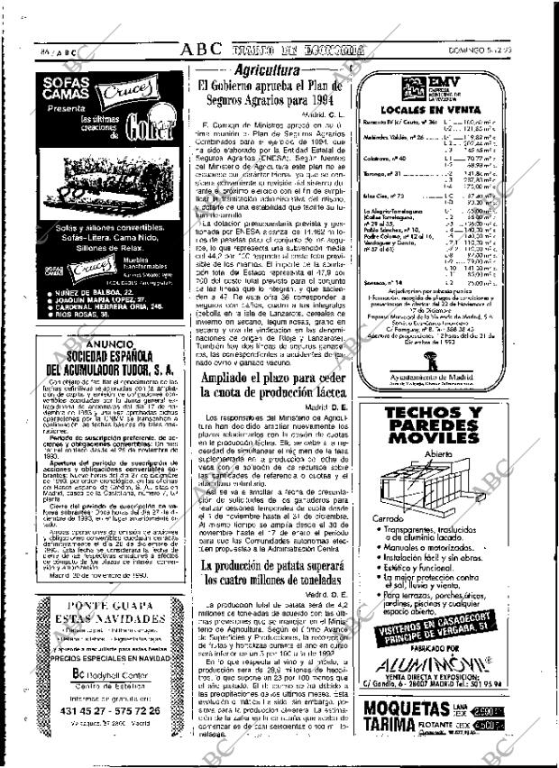 ABC MADRID 05-12-1993 página 86