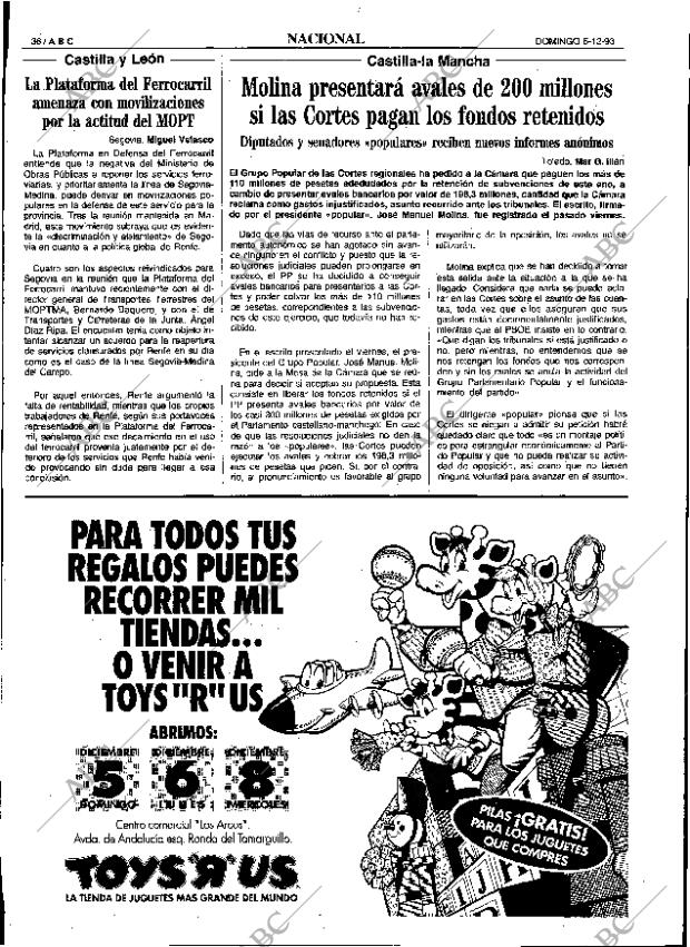 ABC SEVILLA 05-12-1993 página 36