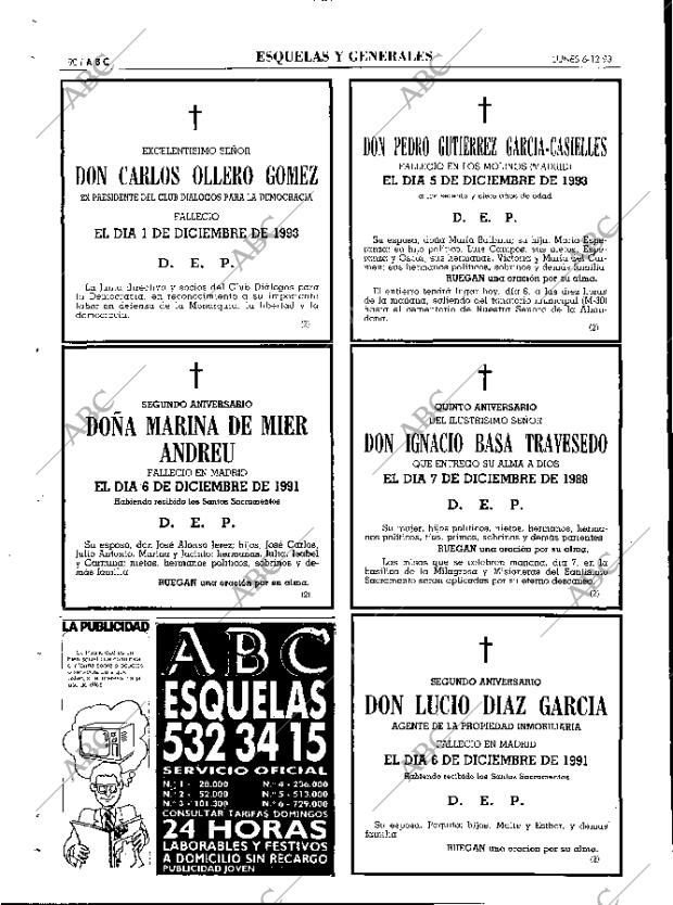 ABC MADRID 06-12-1993 página 90
