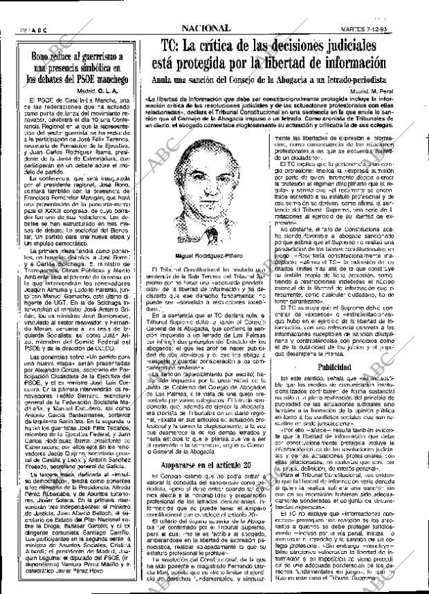 ABC SEVILLA 07-12-1993 página 22