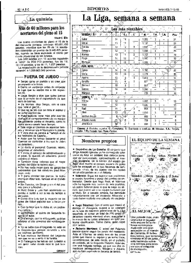 ABC SEVILLA 07-12-1993 página 82